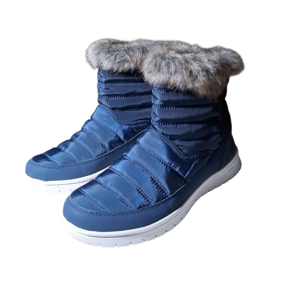 RYKA WOMEN'S SUZY ANKLE WINTER BOOTIES,NAVY,US SIZE 7M - Picture 3 of 4